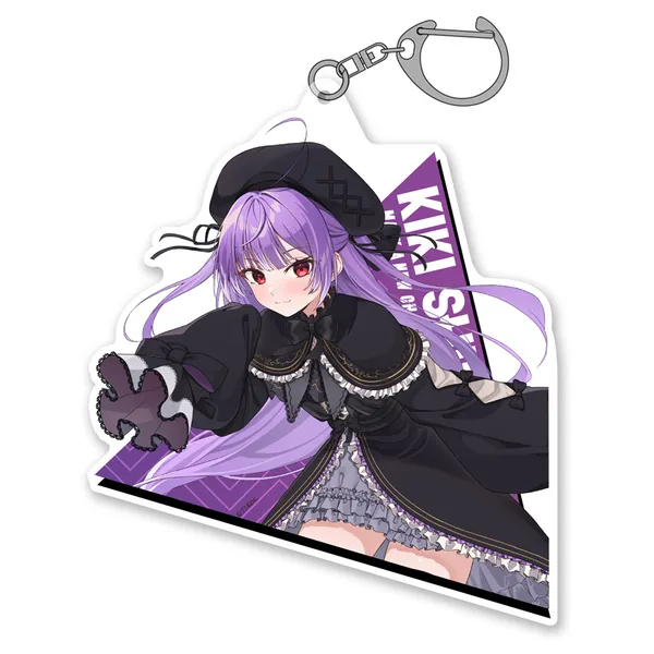 紫水キキ アクリルキーホルダー 夏祭りアンバサダーver.