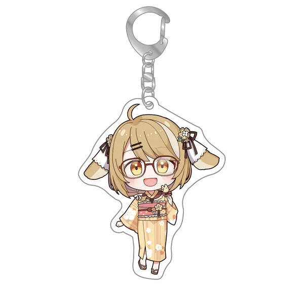 「ななし夏祭り2023」ちびキャラアクリルキーホルダー 因幡はねる