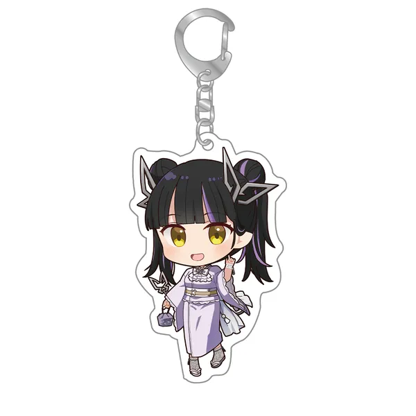 「ななし夏祭り2023」ちびキャラアクリルキーホルダー 虎城アンナ