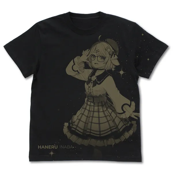 因幡はねる オールプリントTシャツ 夏祭りアンバサダーver.／ＸＬ