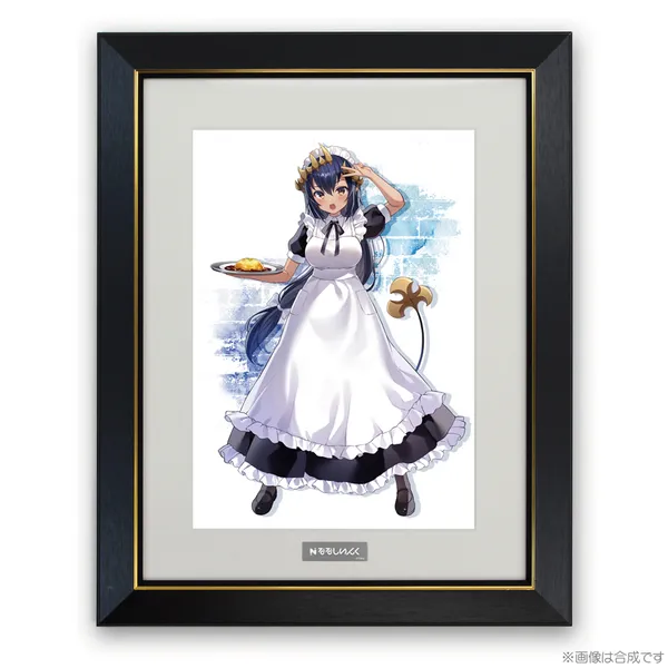 島村シャルロット A4キャラファイングラフ キュアメイドカフェver.