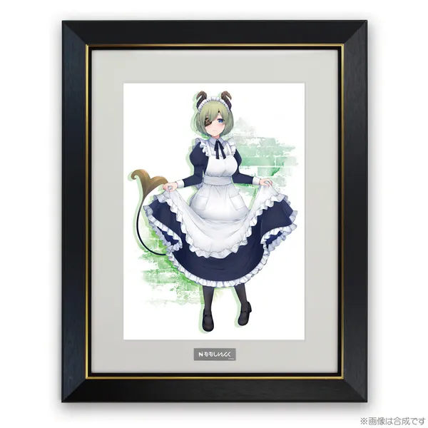 堰代ミコ A4キャラファイングラフ キュアメイドカフェver.