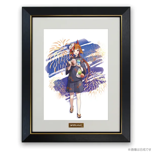 「ななし夏祭り2023」A4キャラファイングラフ 風見くく