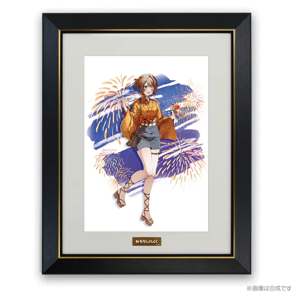 「ななし夏祭り2023」A4キャラファイングラフ 橙里セイ