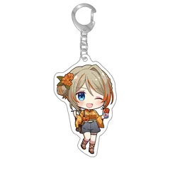 「ななし夏祭り2023」ちびキャラアクリルキーホルダー 橙里セイ