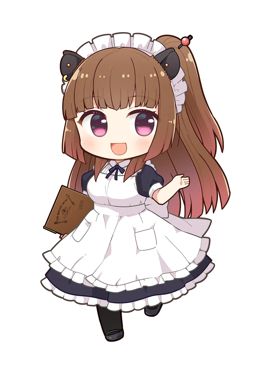 柚原いづみ（ちびきゃら【メイド服】）