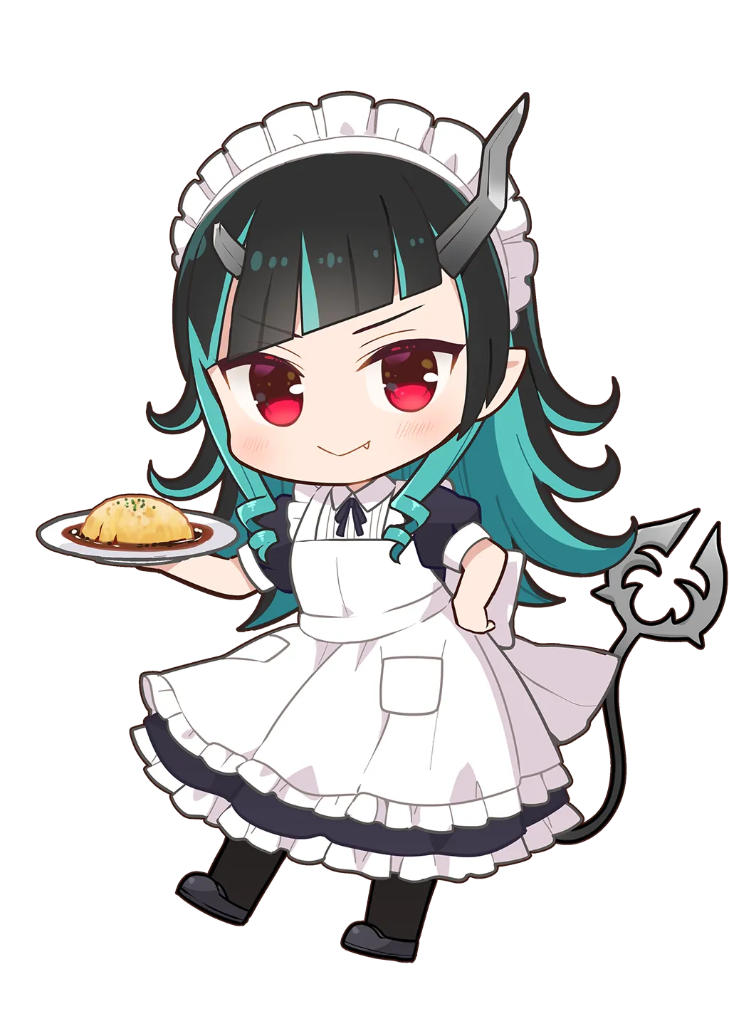 獅子王クリス（ちびきゃら【メイド服】）