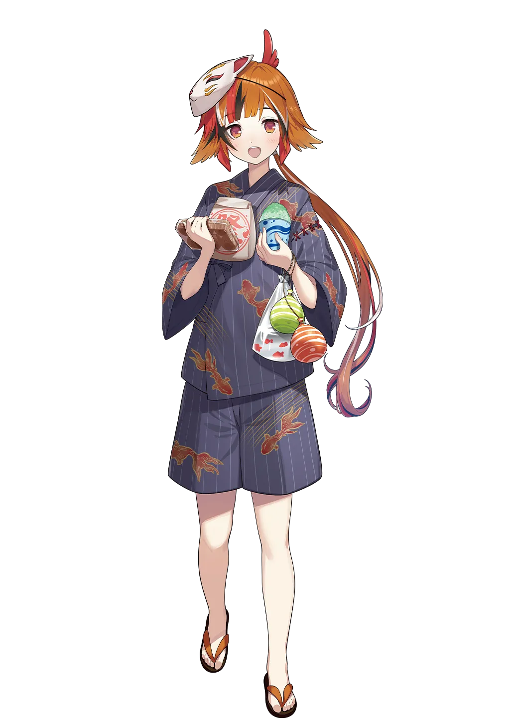 風見くく（浴衣）