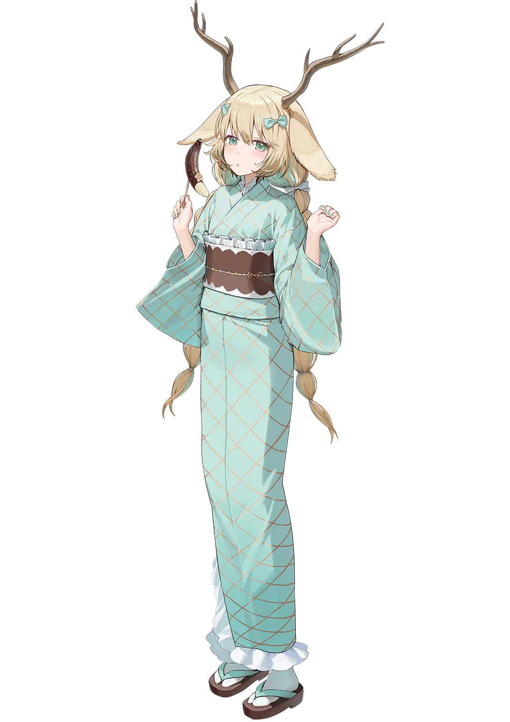 月野木ちろる（浴衣）