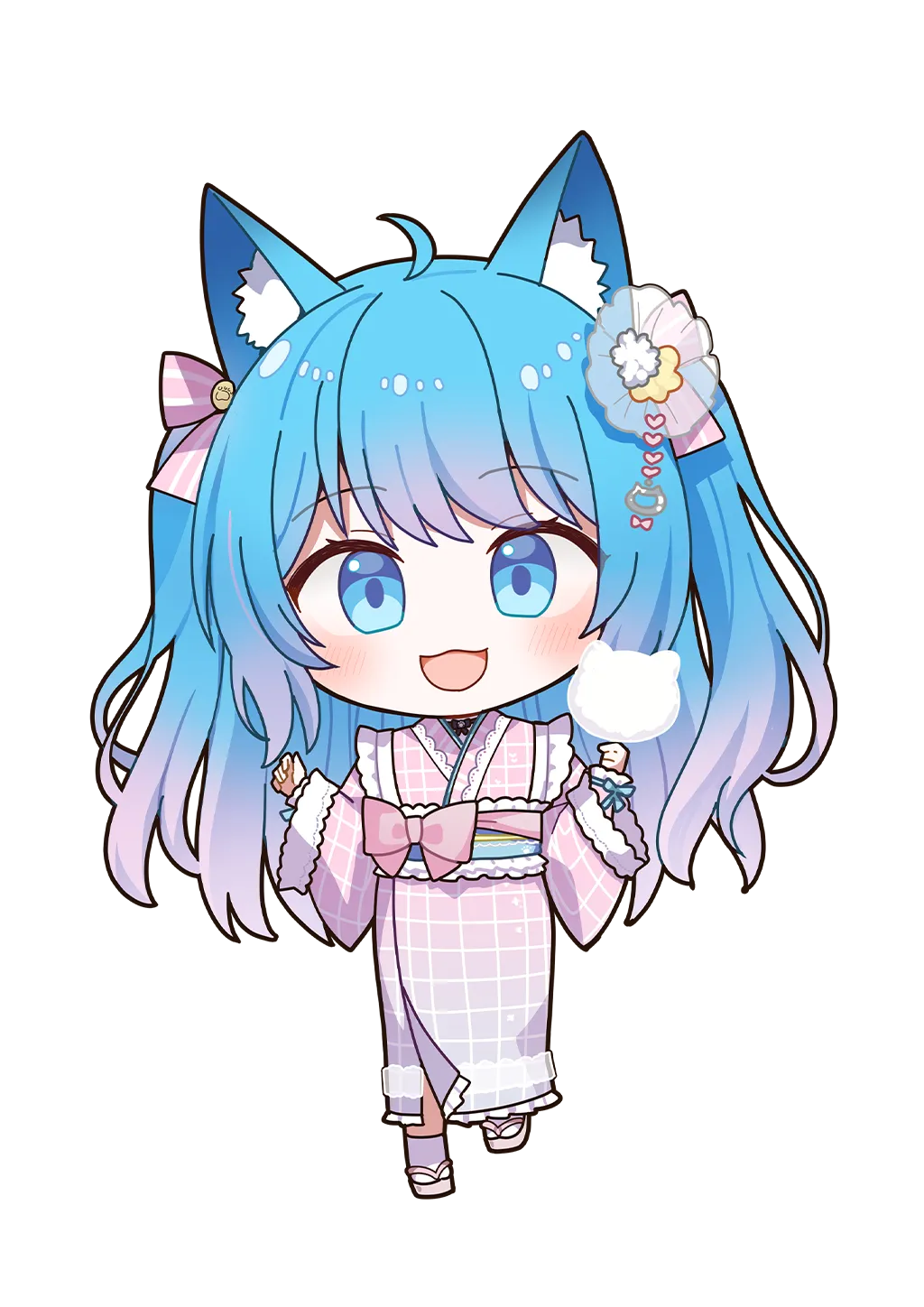 宗谷いちか（ちびきゃら【浴衣】）