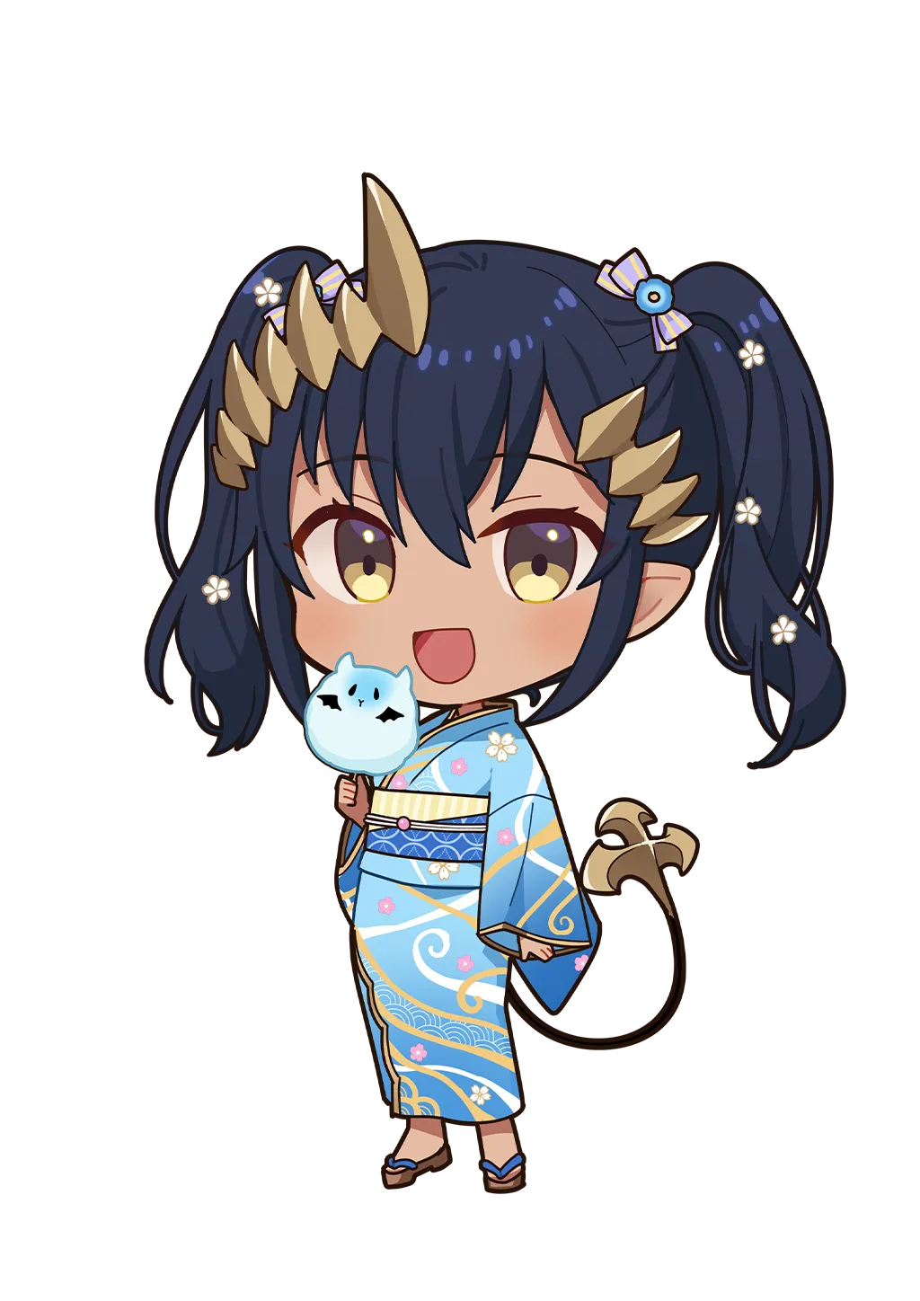 島村シャルロット（ちびきゃら【浴衣】）