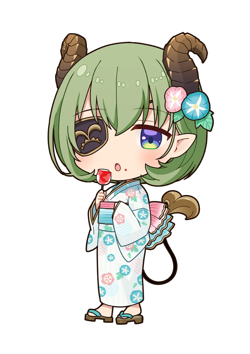 堰代ミコ（ちびきゃら【浴衣】）