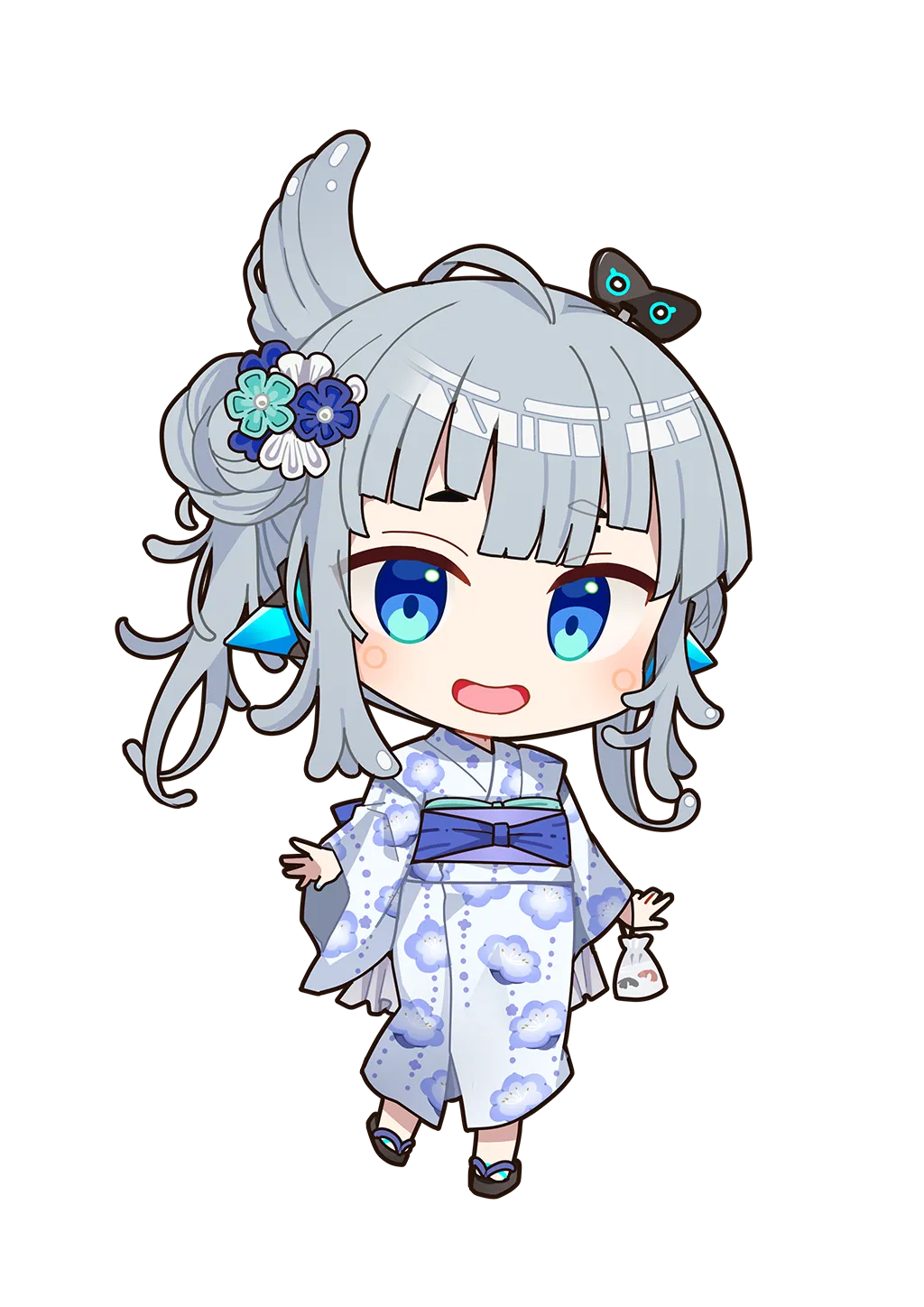 杏戸ゆげ（ちびきゃら【浴衣】）