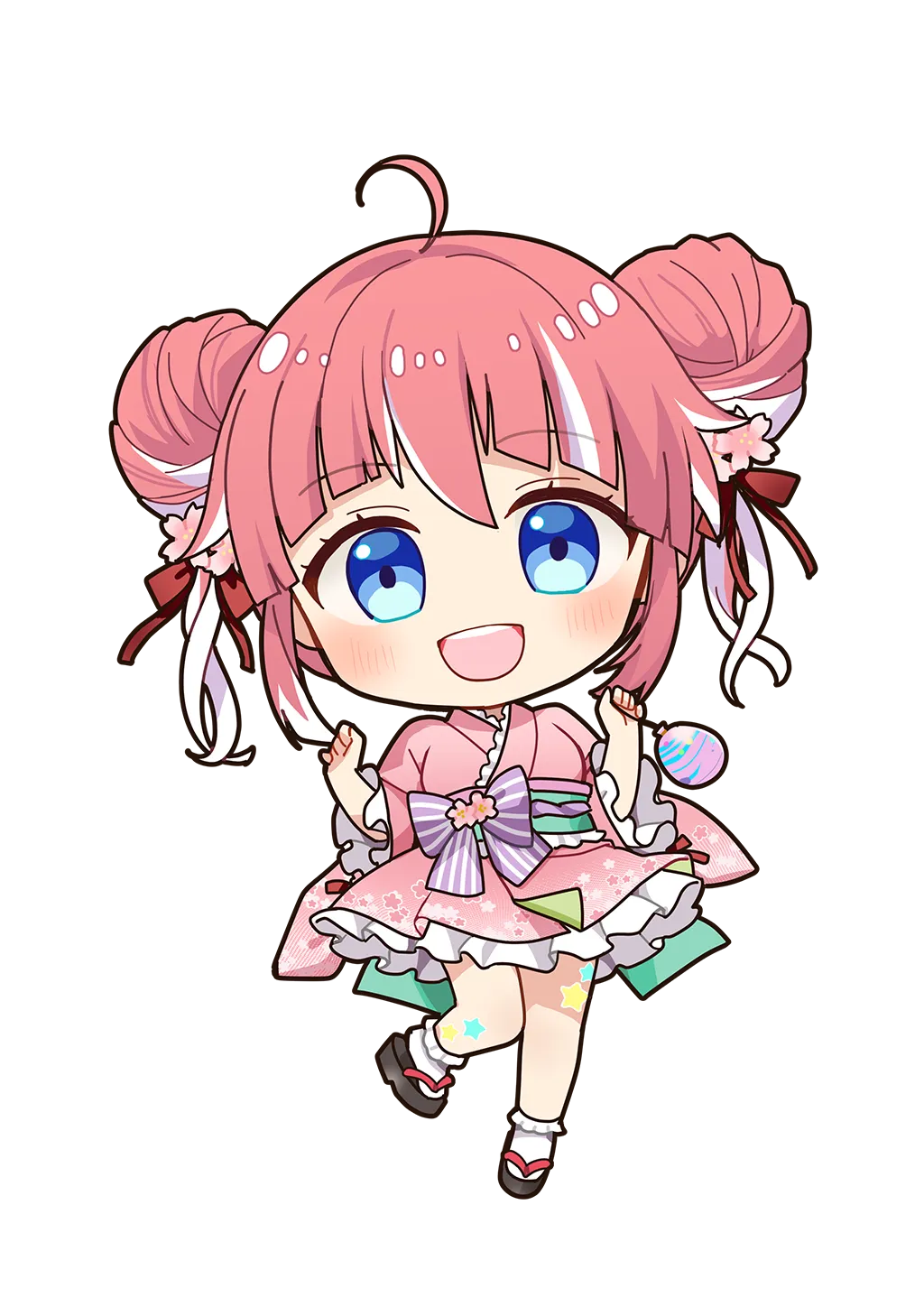 季咲あんこ（ちびきゃら【浴衣】）