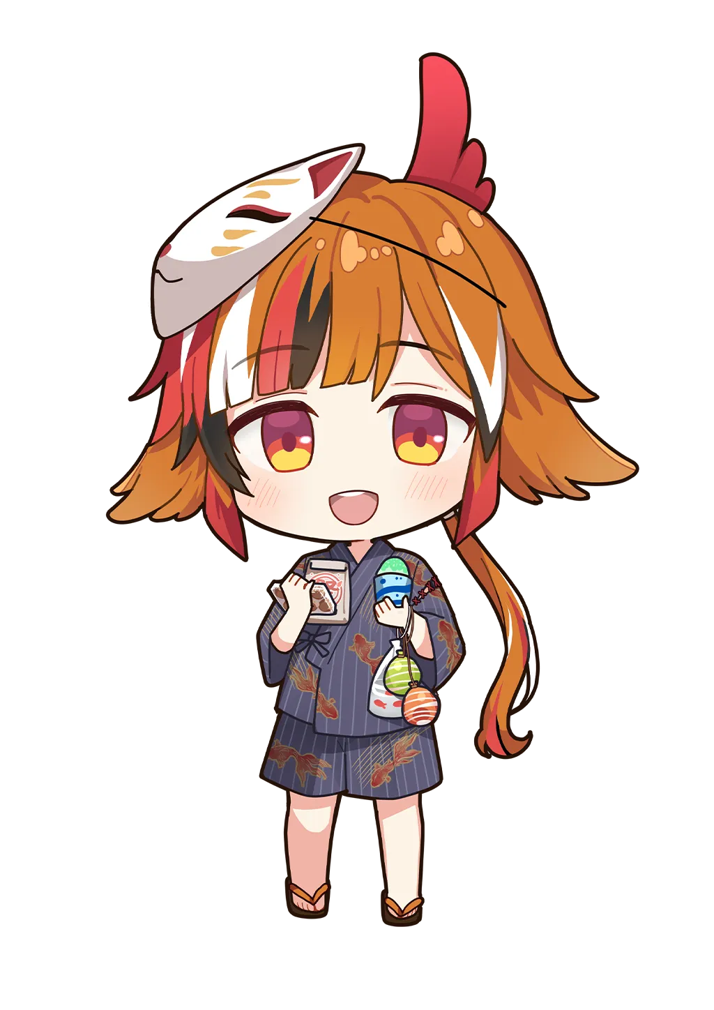 風見くく（ちびきゃら【浴衣】）