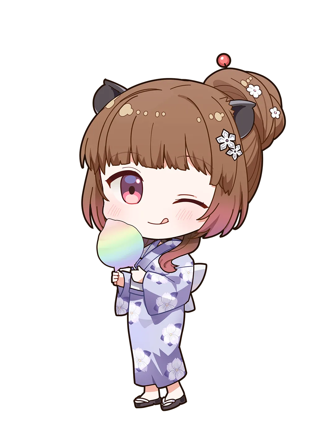 柚原いづみ（ちびきゃら【浴衣】）