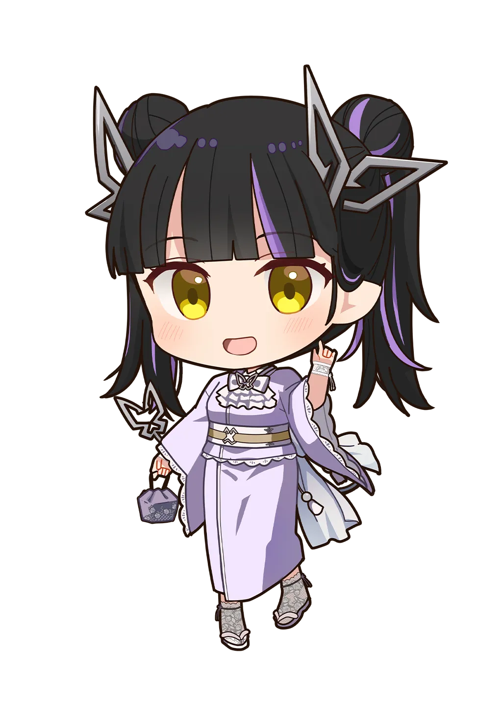 虎城アンナ（ちびきゃら【浴衣】）