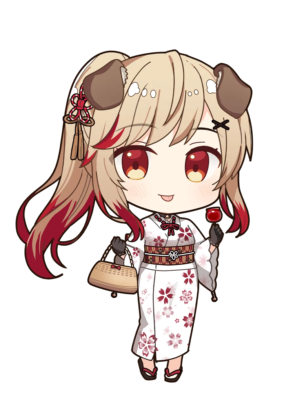 瀬島るい（ちびきゃら【浴衣】）