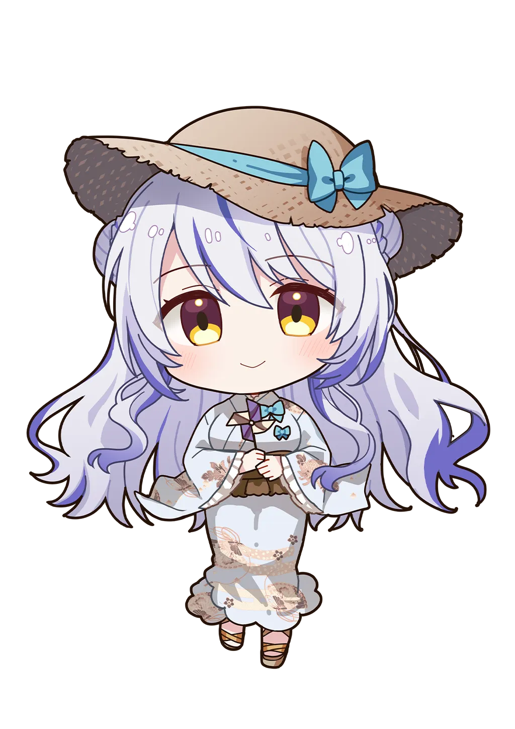 瑚白ユリ（ちびきゃら【浴衣】）